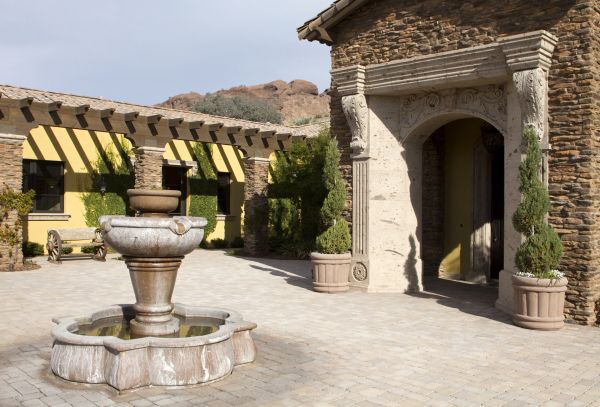 Outdoor Fountain Installation